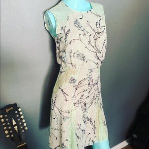 ⭐️ NWOT RARE MINT GREEN BCBG Dress Lace Gwyneth Floral dress PERFECT